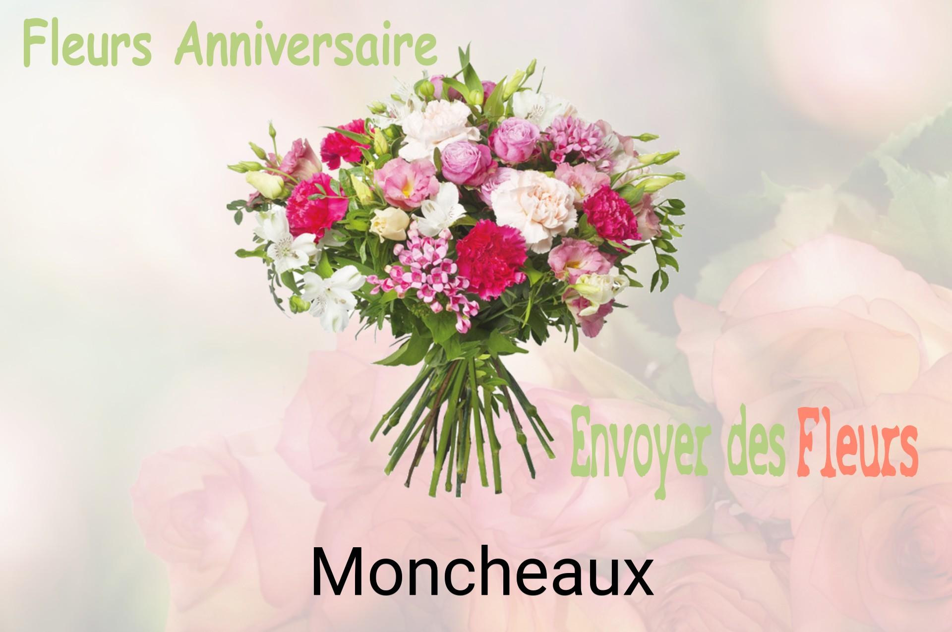 Bouquet de fleurs d’anniversaire livré à Moncheaux