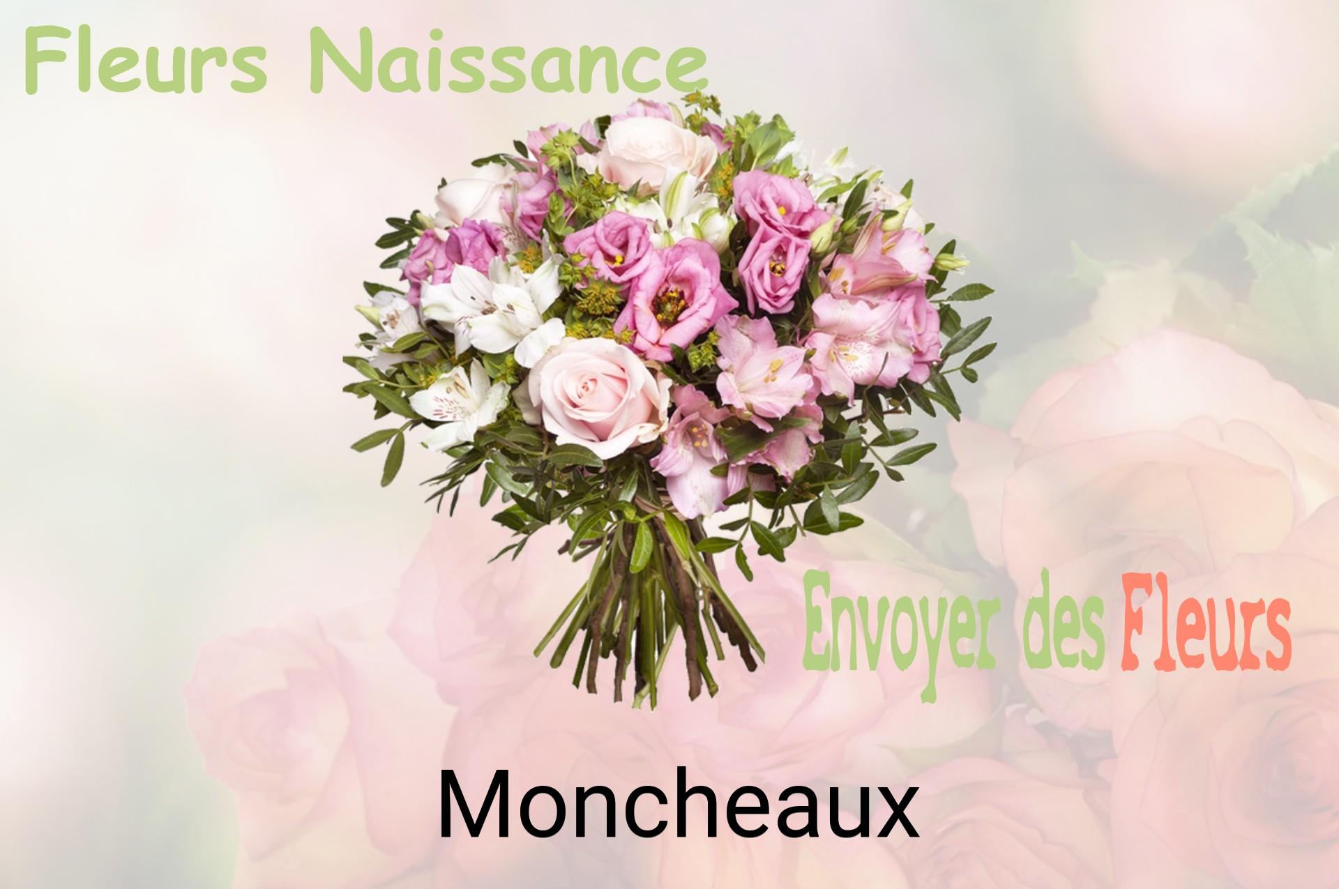 Bouquet de fleurs de naissance livré à Moncheaux